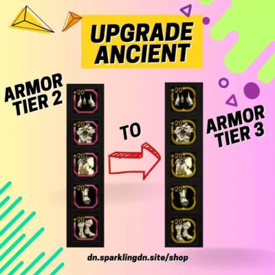 item upgrade ancient armor tier 2