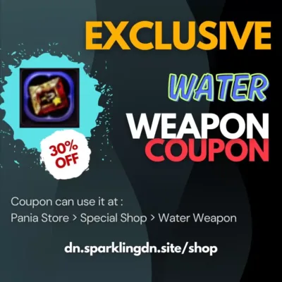 coupon water weapon