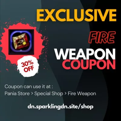 coupon fire weapon