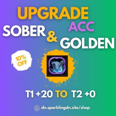 item for upgrade sober and golden accessories