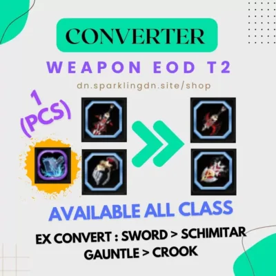 item convert weapon all class